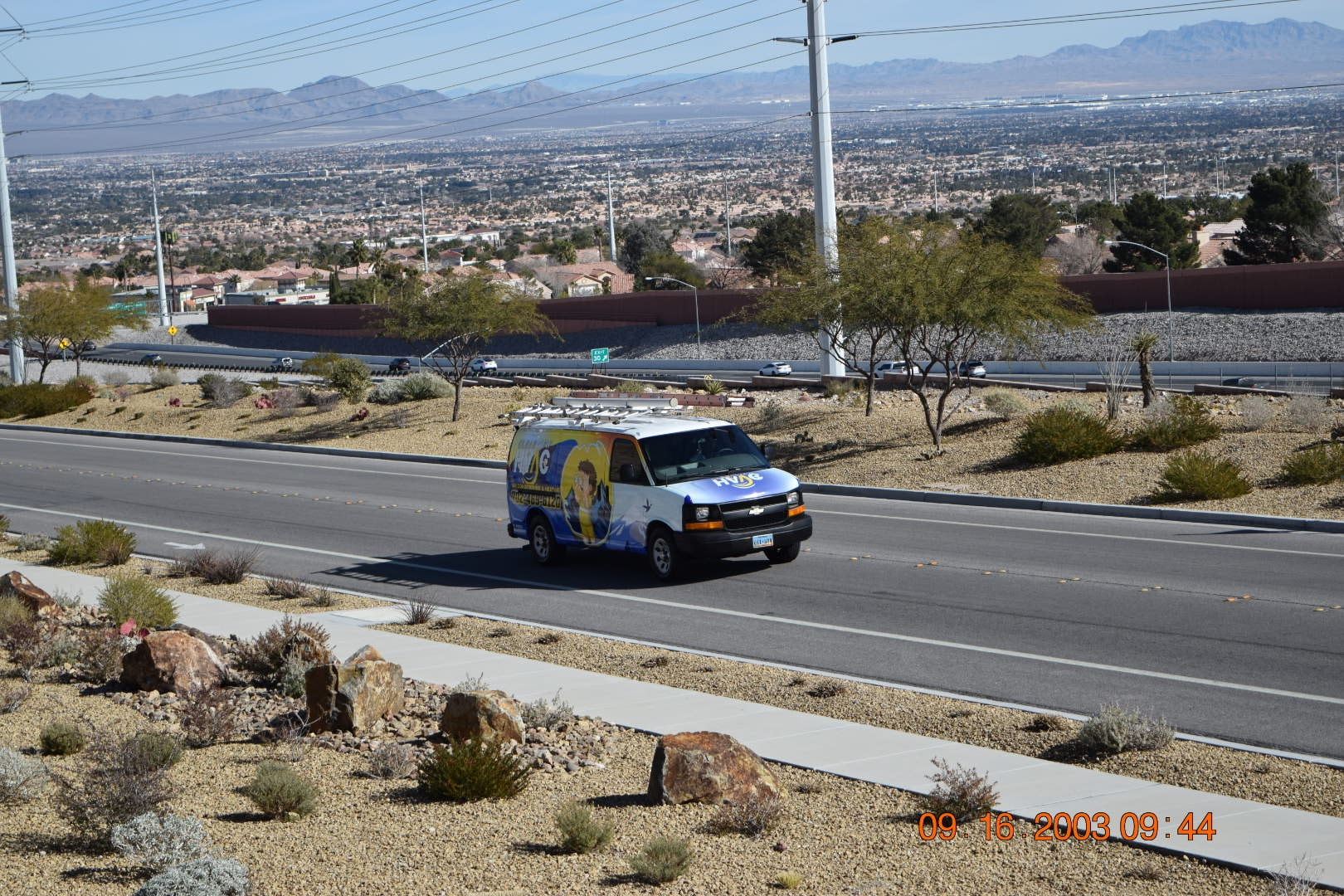 ClearView HVAC service van